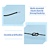 10.94 Yards 1Set Round Polyester Elastic Cords OCOR-NB0001-96B-3