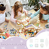 140Pcs 7 Styles Glass Cabochons & Plastic Beads DIY-FG0004-85-5