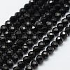 Natural Black Spinel Beads Strands X-G-E366-07-2mm-2