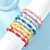 8Pcs Natural Freshwater Shell Braided Bead Bracelets BJEW-MZ00235-5