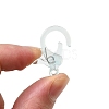 Transparent Plastic Lobster CLaw Clasps LS-KY-H005-A02-5