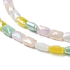 Electroplate Glass Beads Strands EGLA-P065-02A-02-3