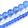 Transparent Glass Beads Strands GLAA-T032-T8mm-04-4