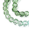 Transparent Glass Beads Strands GLAA-E036-07L-4