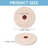 Jewelry Polishing Cloth Wheel AJEW-WH0816-464A-2