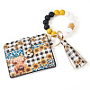 Silicone Beads Keychain KEYC-TAC00024-3