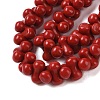 Dyed Synthetic Coral Beads Strands CORA-P010-04B-3