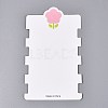 Cardboard Paper Jewelry Display Cards for Hair Ties Storage CDIS-N004-03-1