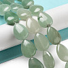 Natural Green Aventurine Beads Strands G-P528-L14-01-2
