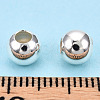 925 Sterling Silver Beads STER-S002-12A-6mm-4