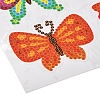 DIY Butterfly Diamond Painting Stickers Kits For Kids DIY-O016-11-3
