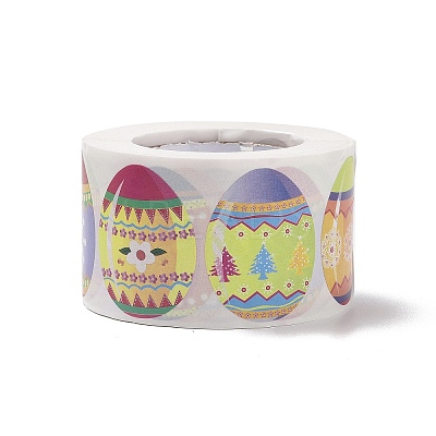 9 Patterns Easter Theme Self Adhesive Paper Sticker Rolls LS-DIY-C060-02A-1