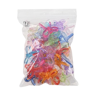 50Pcs Opaque Acrylic Beads TACR-FS0001-70-1
