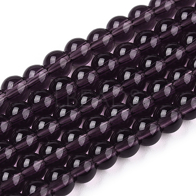 Transparent Glass Beads Strands LS-GLAA-T032-T4mm-03-1