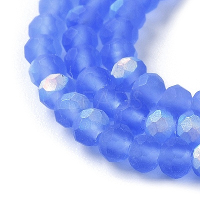Imitation Jade Glass Beads Strands EGLA-A034-T3mm-MB14-1