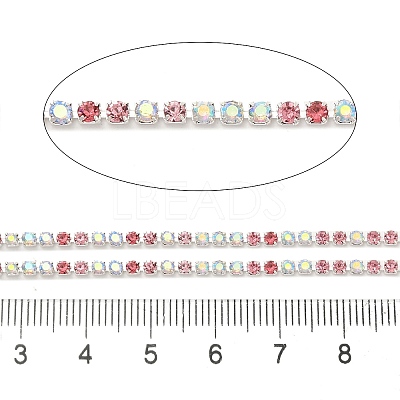 Rhinestone and Iron Cup Chain CH-A007-01A-1