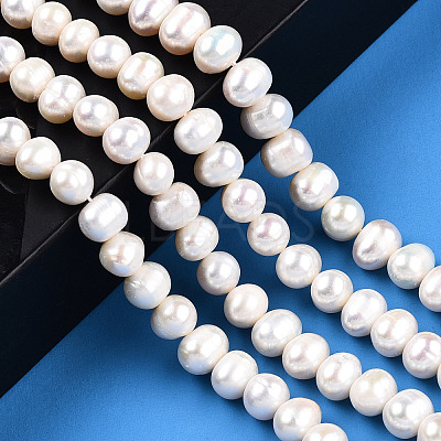 Natural Cultured Freshwater Pearl Beads Strands PEAR-N013-06F-1