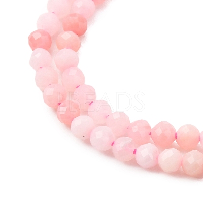 Natural Pink Opal Beads Strands G-C196-A01-2mm-1