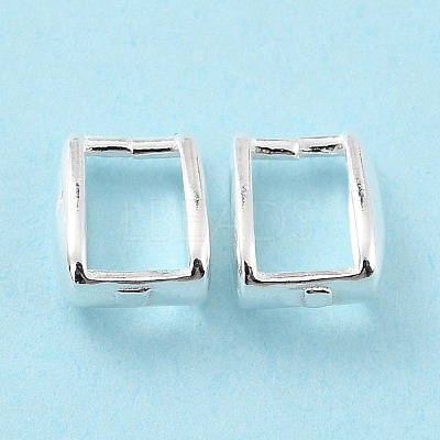 925 Sterling Silver Ice Pick Pinch Bails STER-Z001-016B-S-1