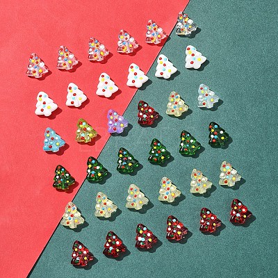 6Pcs Handmade Bumpy Glass Beads Strands LAMP-FS0001-16A-1