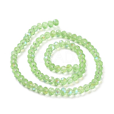 Electroplate Glass Beads Strands EGLA-A034-T4mm-L17-1