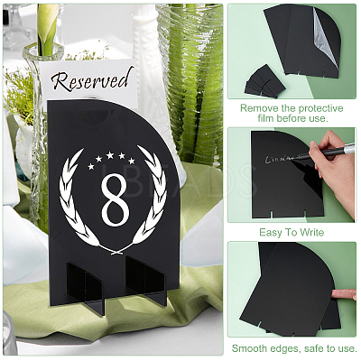 Acrylic Display Stands ODIS-WH0001-25-1