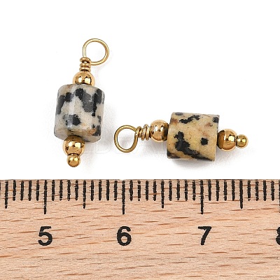 Natural Dalmatian Jasper Pendants GG-CBA5E56-06G-03-1