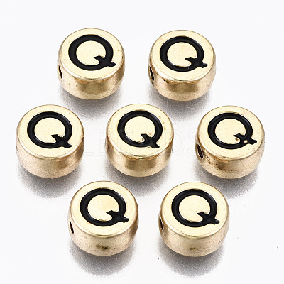 Alloy Enamel Beads X-ENAM-S122-029Q-RS-1