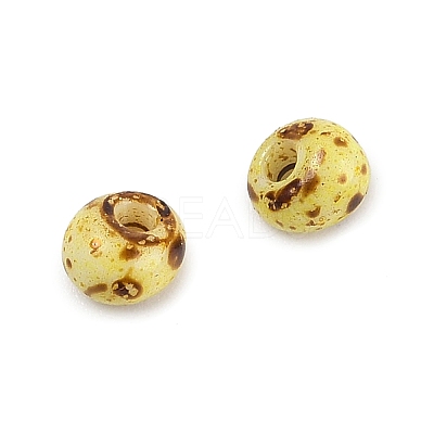 Picasso Glass Seed Beads SEED-Q038-03F-1