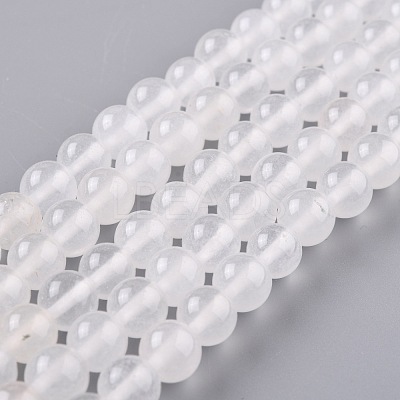 Natural White Jade Beads G-J390-C02-38-1