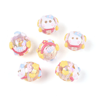 Acrylic Beads OACR-M021-03-1