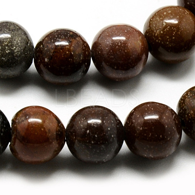 Natural Mookaite Beads Strands G-Q462-48-6mm-1