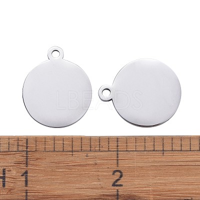 Tarnish Resistant 304 Stainless Steel Pendants STAS-I140-01A-S-1
