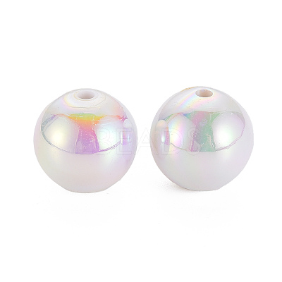 Opaque Acrylic Beads X-MACR-S370-18mm-01-1