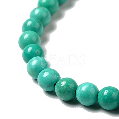 Dyed & Heated Natural Magnesite Beads Strands G-G924-01A-03-1