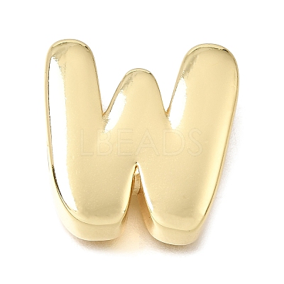 Brass Slide Charms KK-E802-33G-W-1