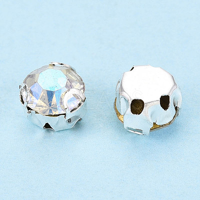 Sew on Rhinestone Montee Beads KK-T071-01C-01-1