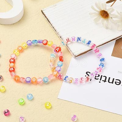 1200Pcs 4 Style Transparent Acrylic Beads TACR-YW0001-25-1