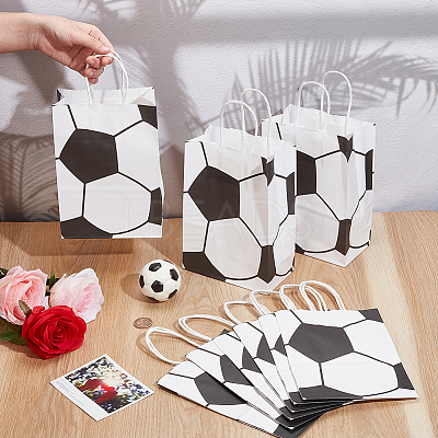 Rectangle Paper Gift Bags with Handle ABAG-WH20001-10A-1