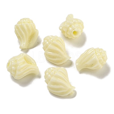 Synthetic Coral Carved Beads Strands CORA-I023-06-1