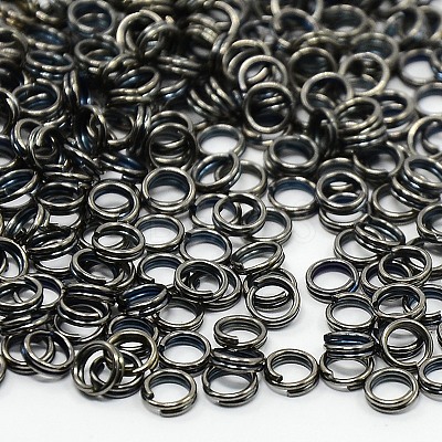 Iron Split Rings JRD10MM-01B-NF-1