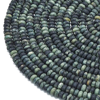 Natural Kambaba Jasper Beads Strands G-P575-A47-4x2mm-1
