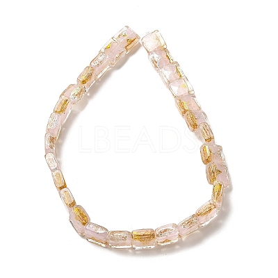 Handmade Gold Foil and Silver Foil Lampwork Beads FOIL-C001-01B-07-1
