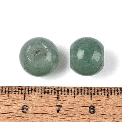 Natural Green Aventurine European Beads G-Q602-09A-08-1