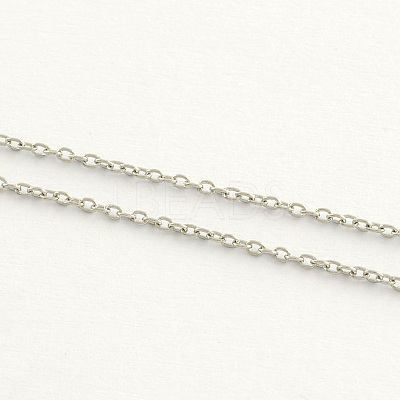 Tarnish Resistant Stainless Steel Cable Chains CHS-Q001-13-1