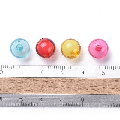 Transparent Acrylic Beads TACR-S092-10mm-M-1