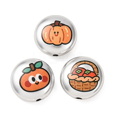Printed Opaque Acrylic Beads AC-CBA5101-01-1