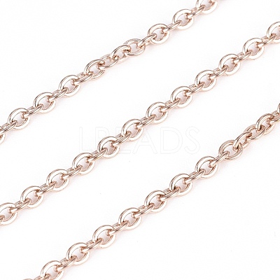 304 Stainless Steel Cable Chains CHS-G011-05RG-01-1