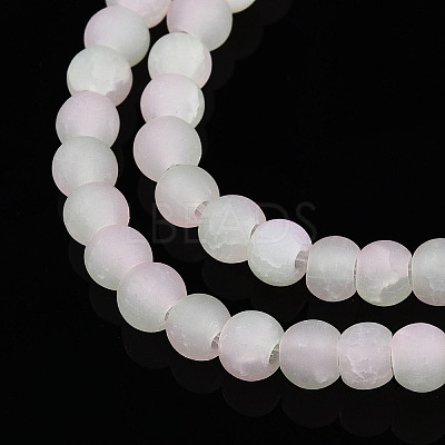 Crackle Glass Beads X1-GLAA-N009-4mm-01-1