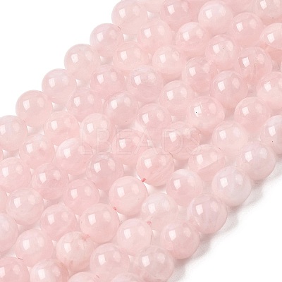Natural Madagascar Rose Quartz Beads Strands G-B167-A05-10mm-1